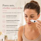 Aspirateur à points noirs Puryvé Pro rechargeable avec écran LED